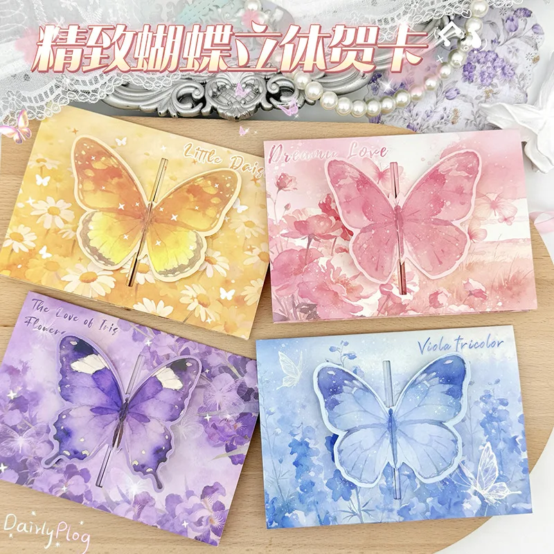 

Cute Butterfly Envelope Set - Couple ，DIY、 Handwritten Cards for Holiday Surprises, Birthdays, Parties & Romantic Gifts