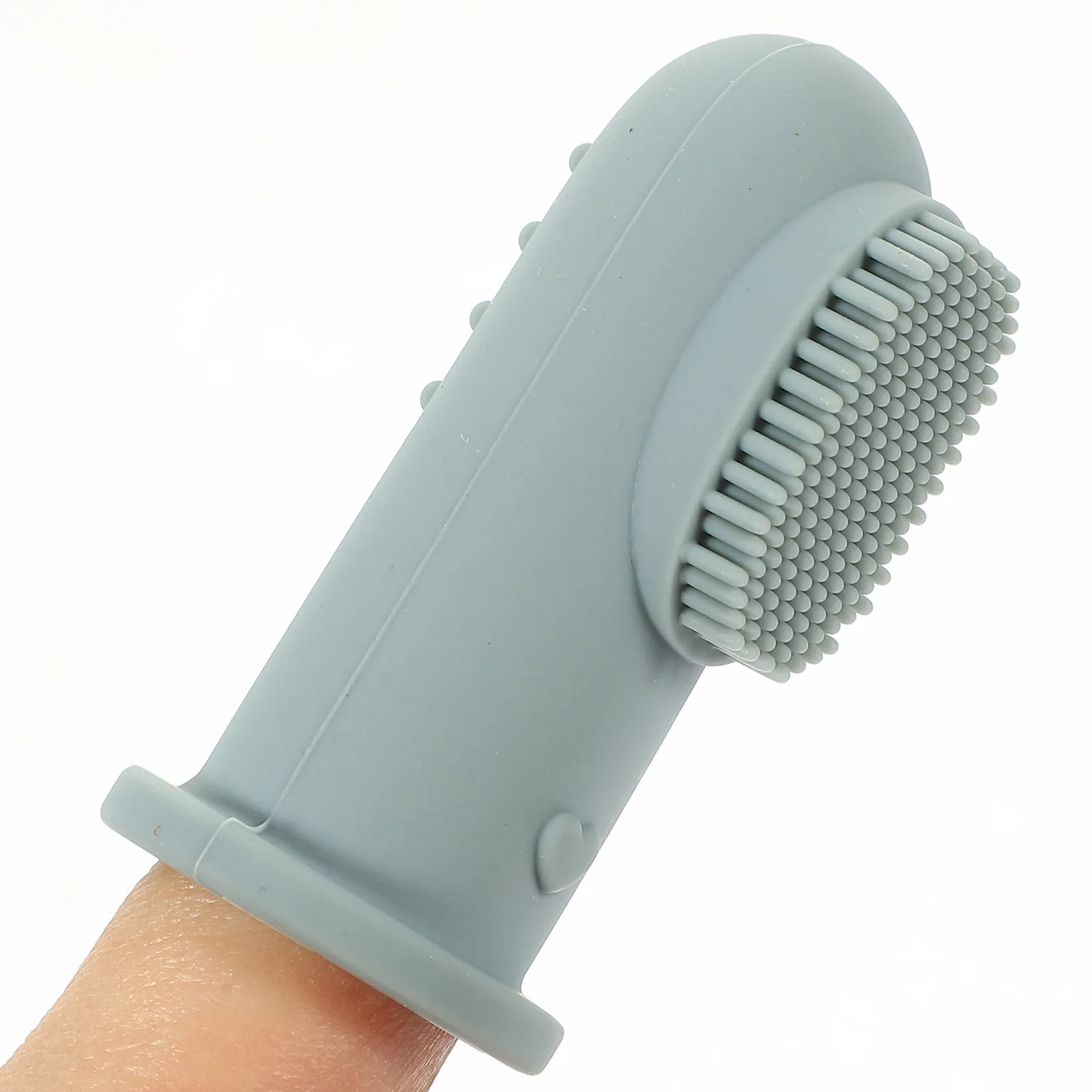 

3Pcs Baby Toothbrush Silicone Finger Dot Soft Teeth Clean Brush Gum Massage Comfortable Kids Use Kids Toothbrush