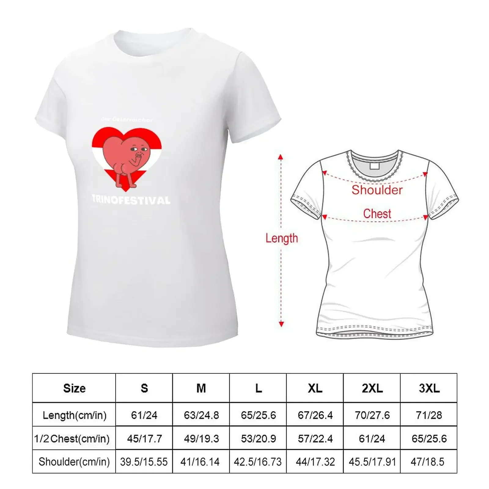 The Austrian T-shirt anime clothes tops summer clothes for Women