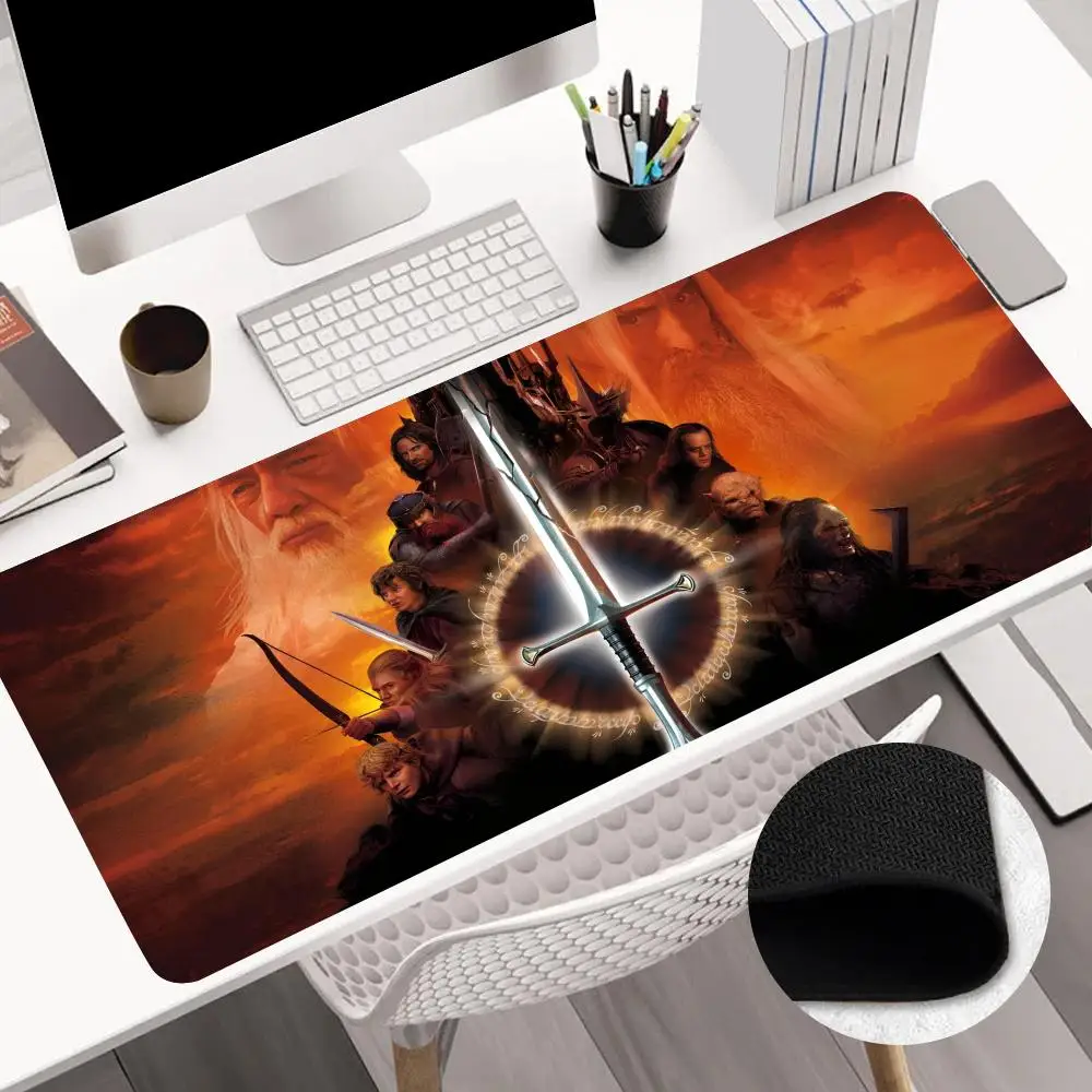 

T-The L-Lord of the R-Rings MINISO Mouse Pad Anime Game Mouse Pad Computer Desk Pad Office Carpet Laptop Mouse Pad