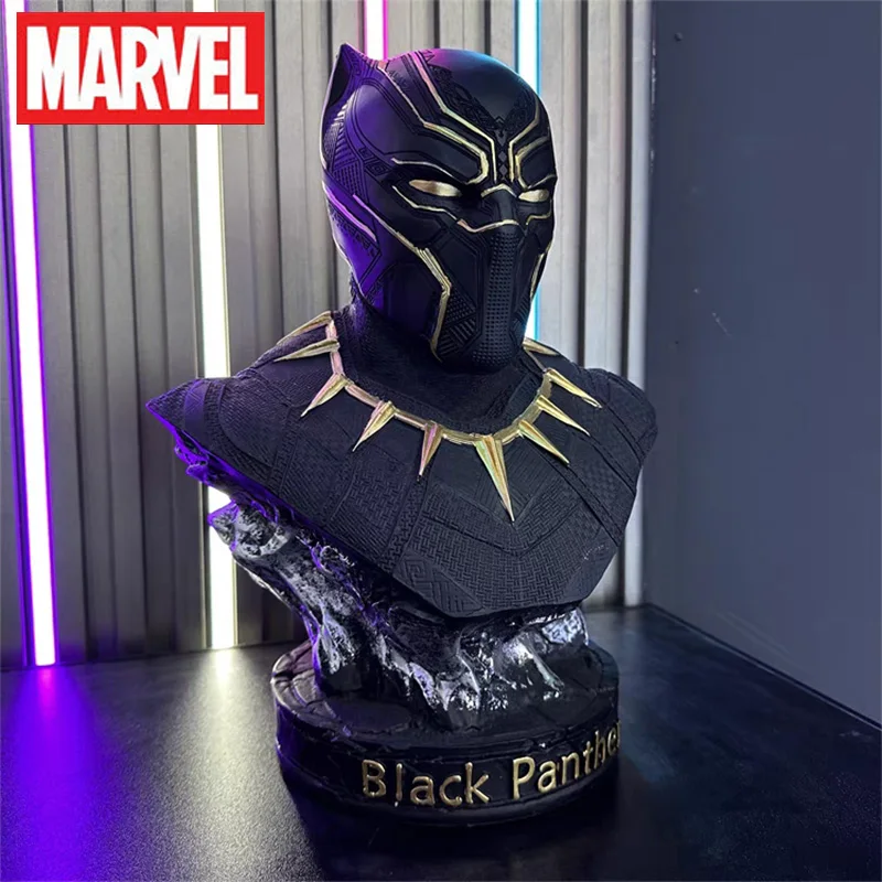 

Marvel Black Panther Figure 18/35cm Anime Bust Resin Peripheral Model Garage Kit Home Office Ornament Collection Figurine Statue