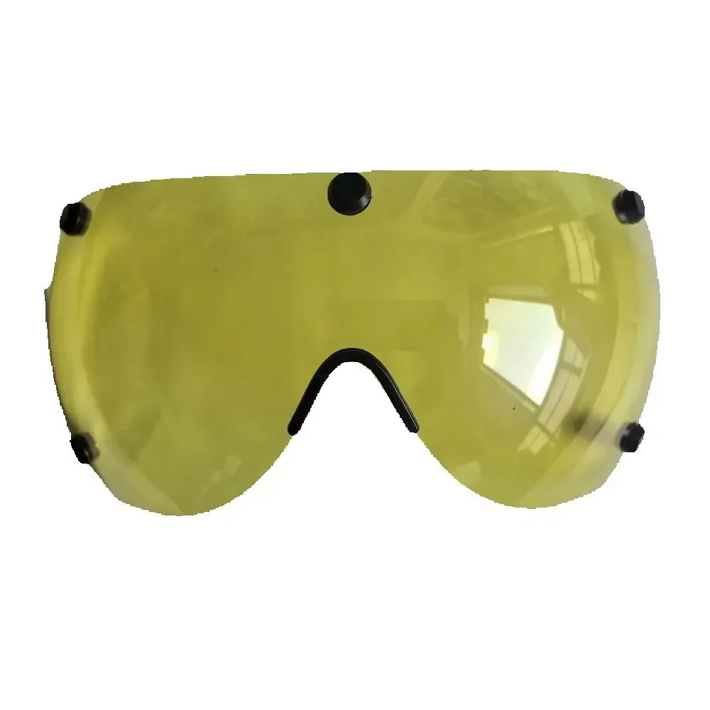 عدسة خوذة الترياتلون الاحترافية فائقة الوضوح وعدسة تبادل متعددة الألوان أحادية اللون مقترنة مع خوذة ركوب الدراجات TT #2