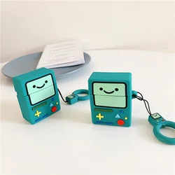 Per Airpods Pro 2 custodia 2022,3D Cartoon Adventure Time custodia protettiva in Silicone per auricolari per Airpods 1/2 custodia per bambini/ragazzi