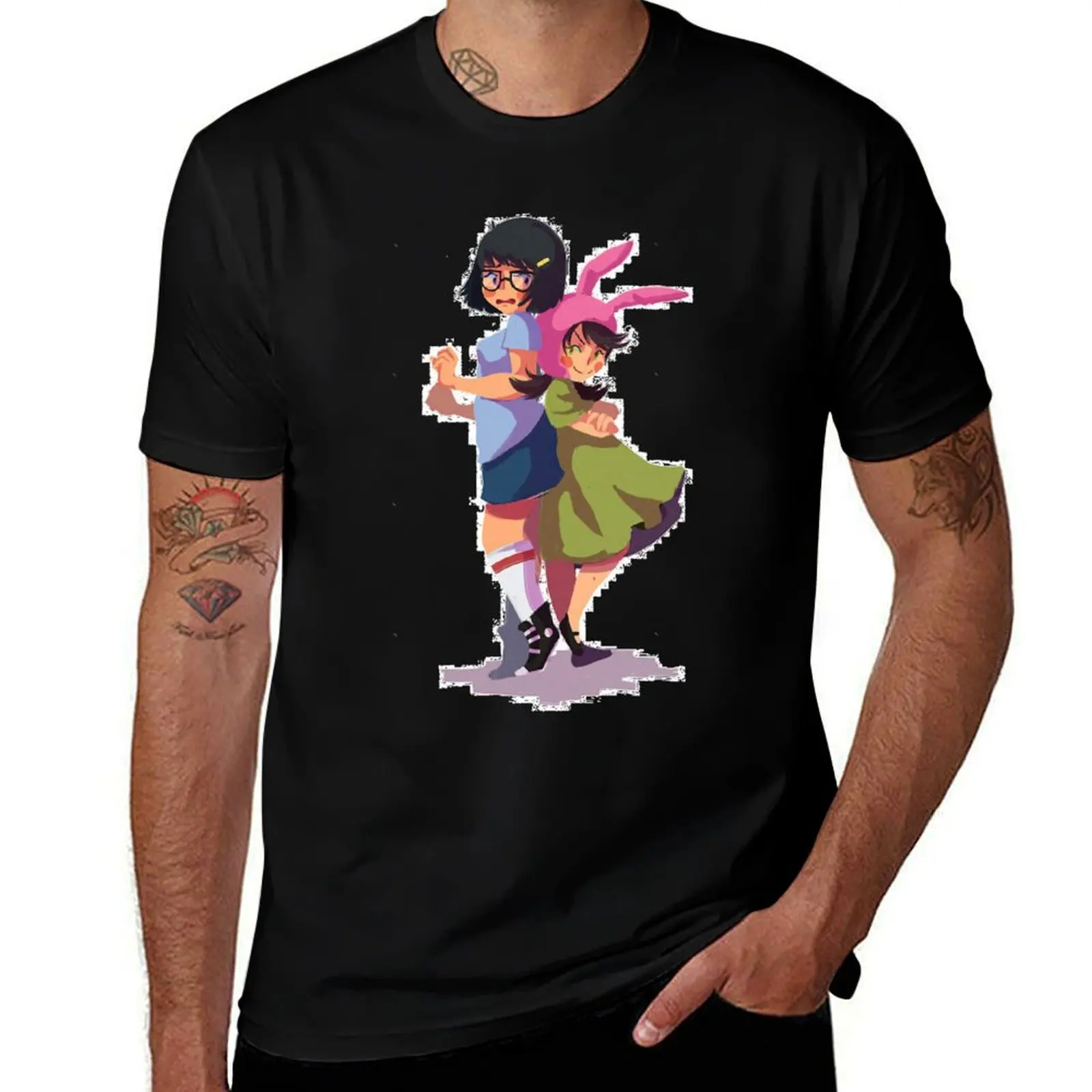 

Tina amp Louise T-Shirt customs summer top plus size clothes Luxury man sweat shirts, men