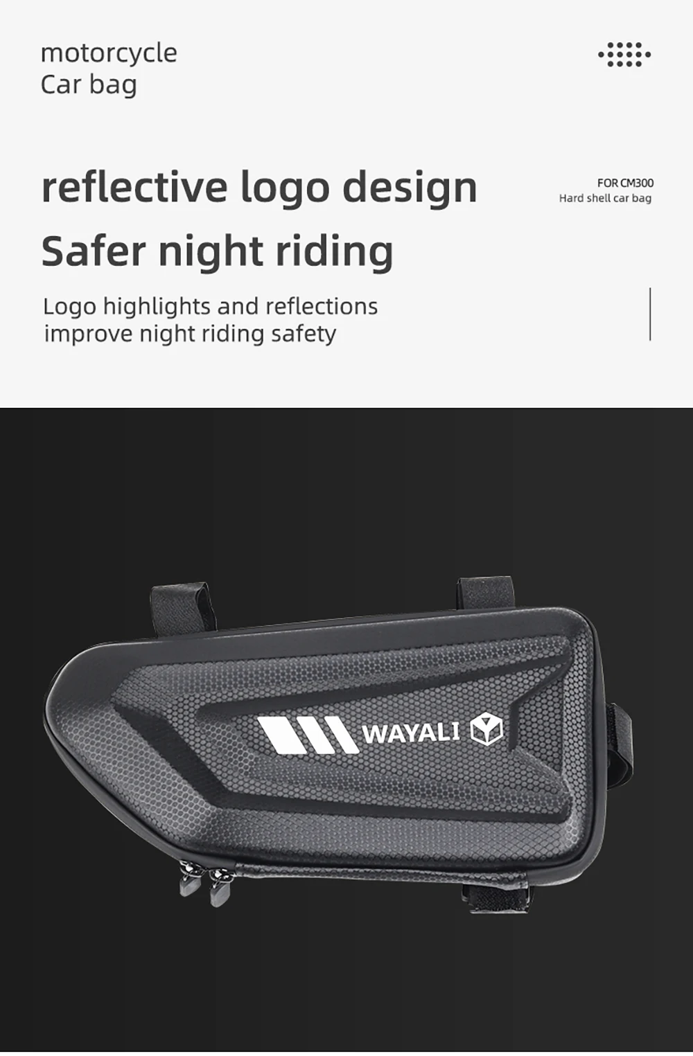 Für VOGE R125 125R R 125 R Brivido R125 125R Motorradzubehör Seitentasche Werkzeugtaschen Rahmen Stoßstange Stange Wasserdichte Aufbewahrungstasche – Detail 8