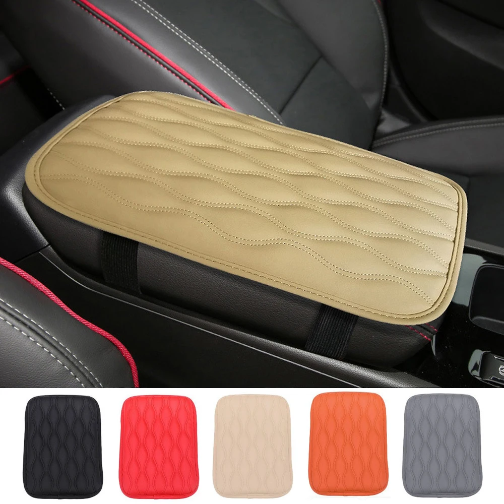 

Car Armrest Pad Cover For Mercedes Benz GTC AMG GTS AMG G500/G55 AMG G63 AMG Viano Maybach S-Class Leather Car Armrest Box Mat