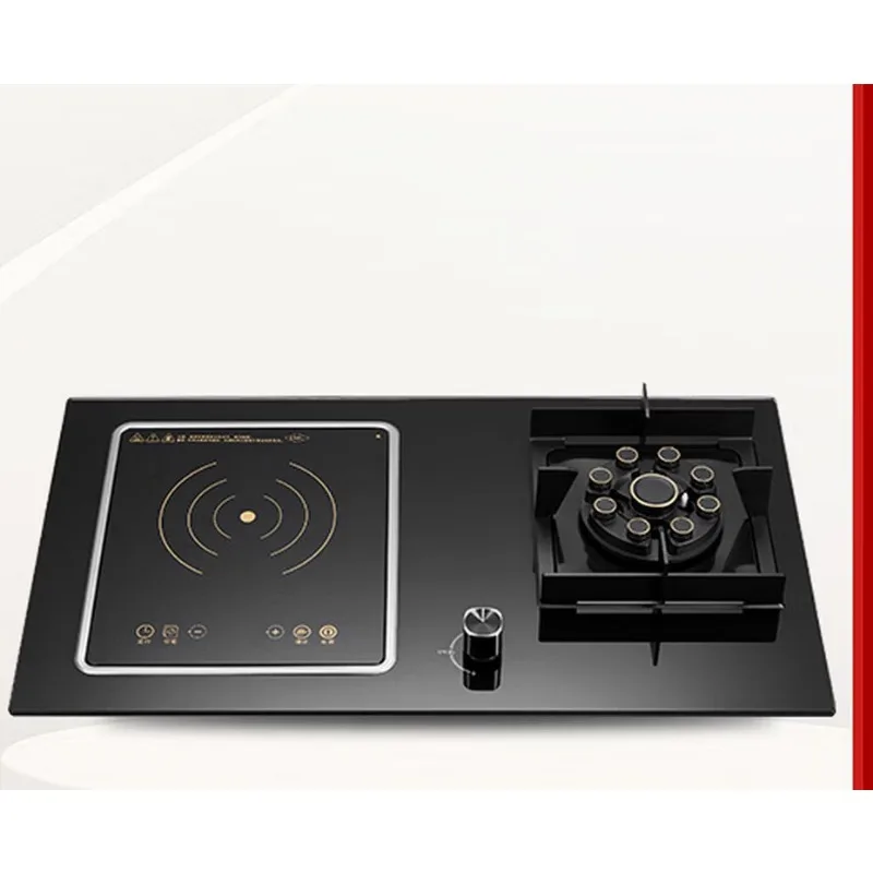 Kitchen and bathroom gas and electricity dual-purpose nine-cavity fire gas stove B807
