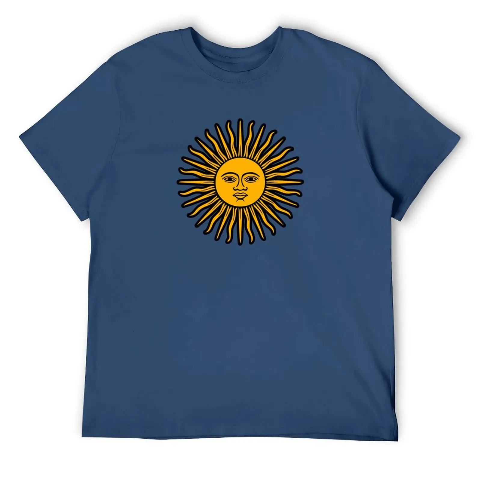 soleil sun argentina argentine sol mayo T-Shirt graphic shirts plus size clothes man clothes vintage graphic tee t shirts men