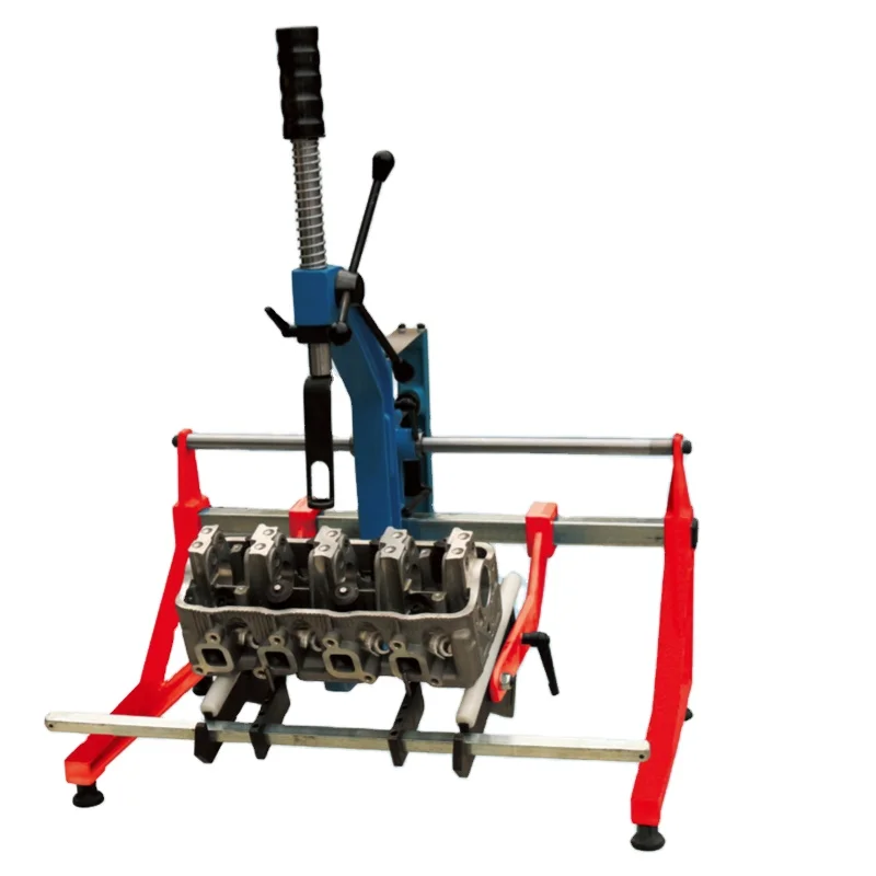 Cylinder Head Spring Removal Machine Manual Valve Working Bench TWB500 On Stock