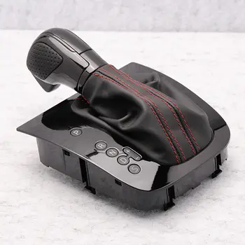 Pro VW Golf 6 MK6 GTI GLI karbonová řadicí páka DSG nová originální řadicí páka s krytem proti prachu 10 nejlepší prodej řadicí páka mk6 gti dsg - №1