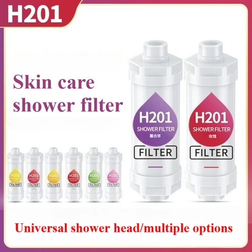 Filtro de ducha perfumado, cabezal de ducha de hotel para baño, suavizante de agua, mejora la depilación de la piel, filtro de baño, accesorios para baños