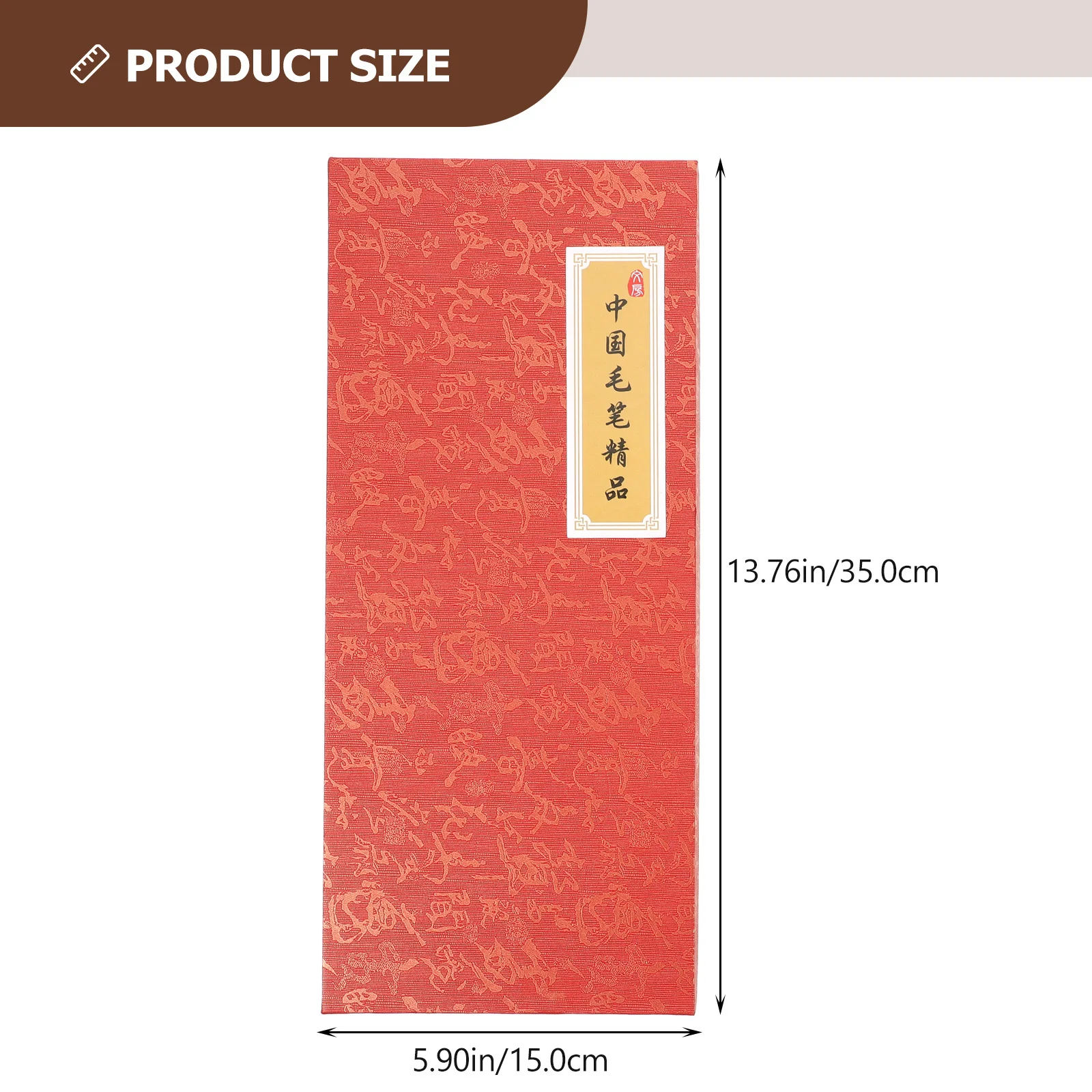 Caixa de armazenamento de caneta de caligrafia, material resistente à prova d'água evita danos, ótimo presente para amigos da família