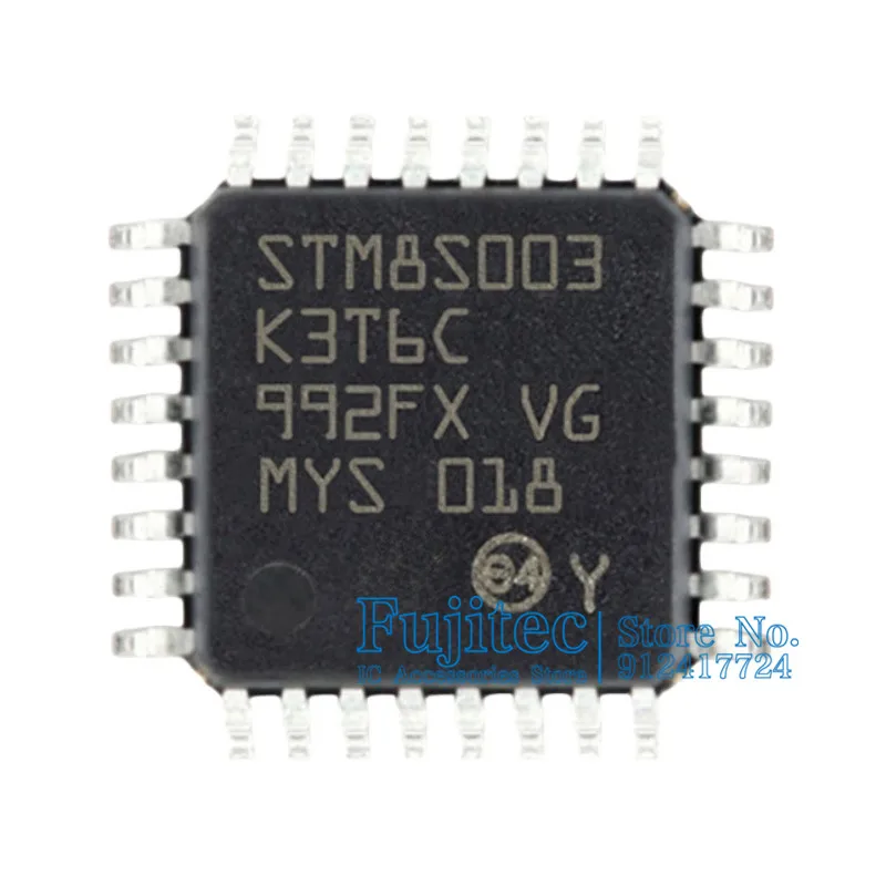 Free Shipping100PCS STM8S003K3T6C STM8S003K3T6 STM8S003 QFP32