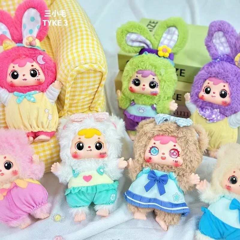 

Authentic Spot Baby Three Year Old Lili Rabbit Town Tyke3 Series Blind Box Doll Toys Kawaii Doll Pendant For Girls Birthday Gift
