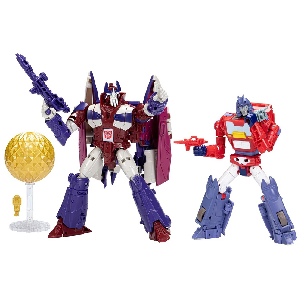[Op voorraad] Hasbro Transformers Legacy A Hero is Born Alpha Trion & Orion Pax 2-pack set exclusieve anime-figuur robotmodelspeelgoed
