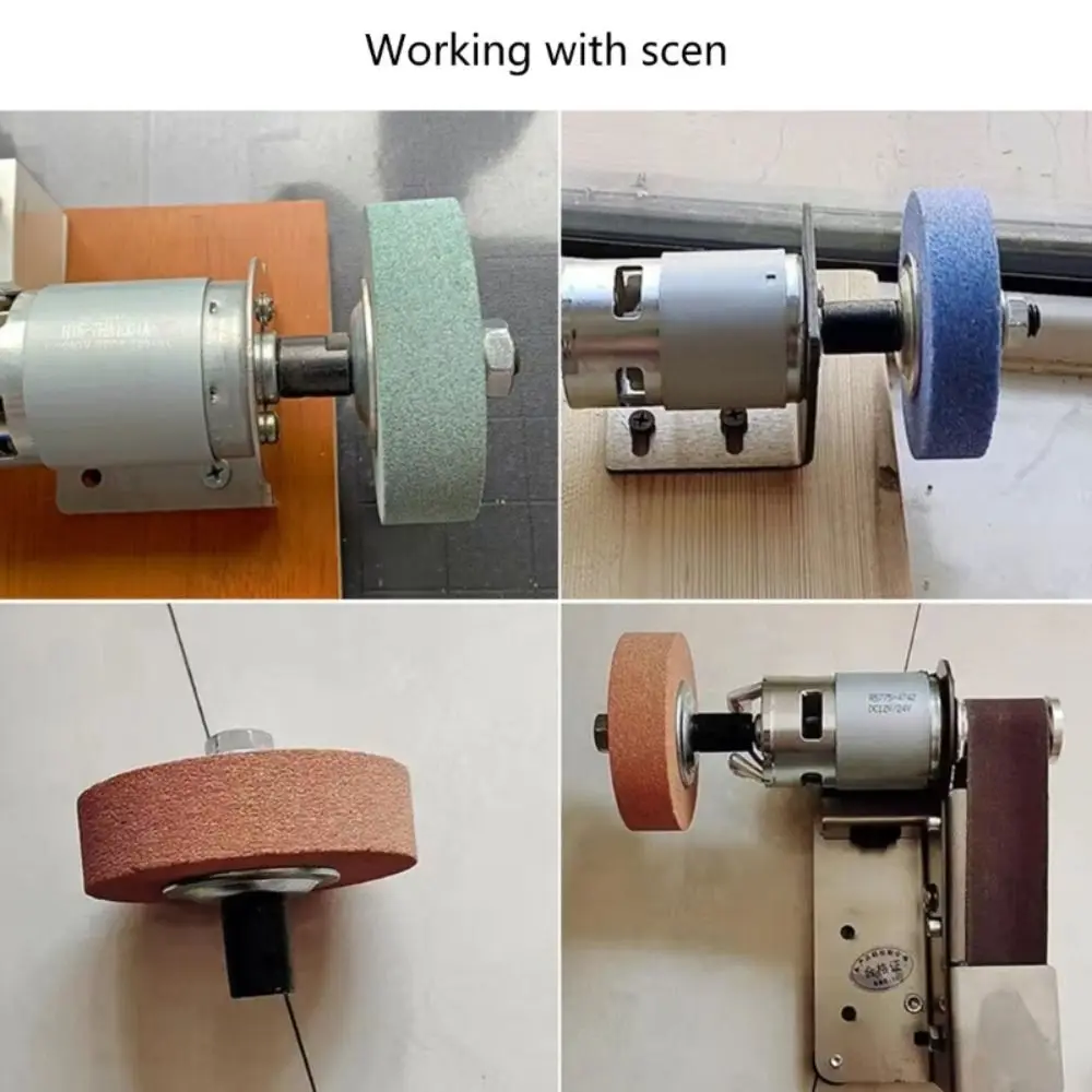 1 Stuks Motor Accessoires Spindel Adapter Motor Bench Slijpstaaf Slijpen Wiel Aansluitschacht Polijstwiel 5-16Mm