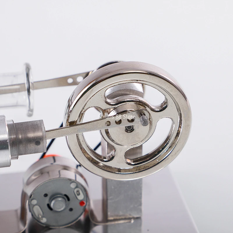 Modèle de moteur Stirling, générateur métallique, moteur à vapeur, expérience physique, fabrication scientifique, jouets d'invention, modèle cadeau