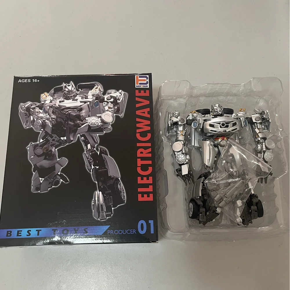 【IN STOCK】Transformation Best Toys BT-01 BT01 Soundwave Information Officer  Action Figure Robot With Box