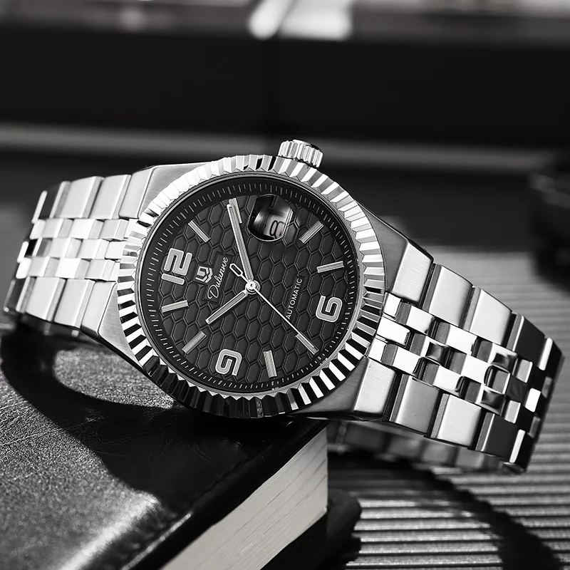 

Luxury Automatic Mechanical Men's Watch Date Man Watch Waterproof Luminous Business Watches For Men Reloj