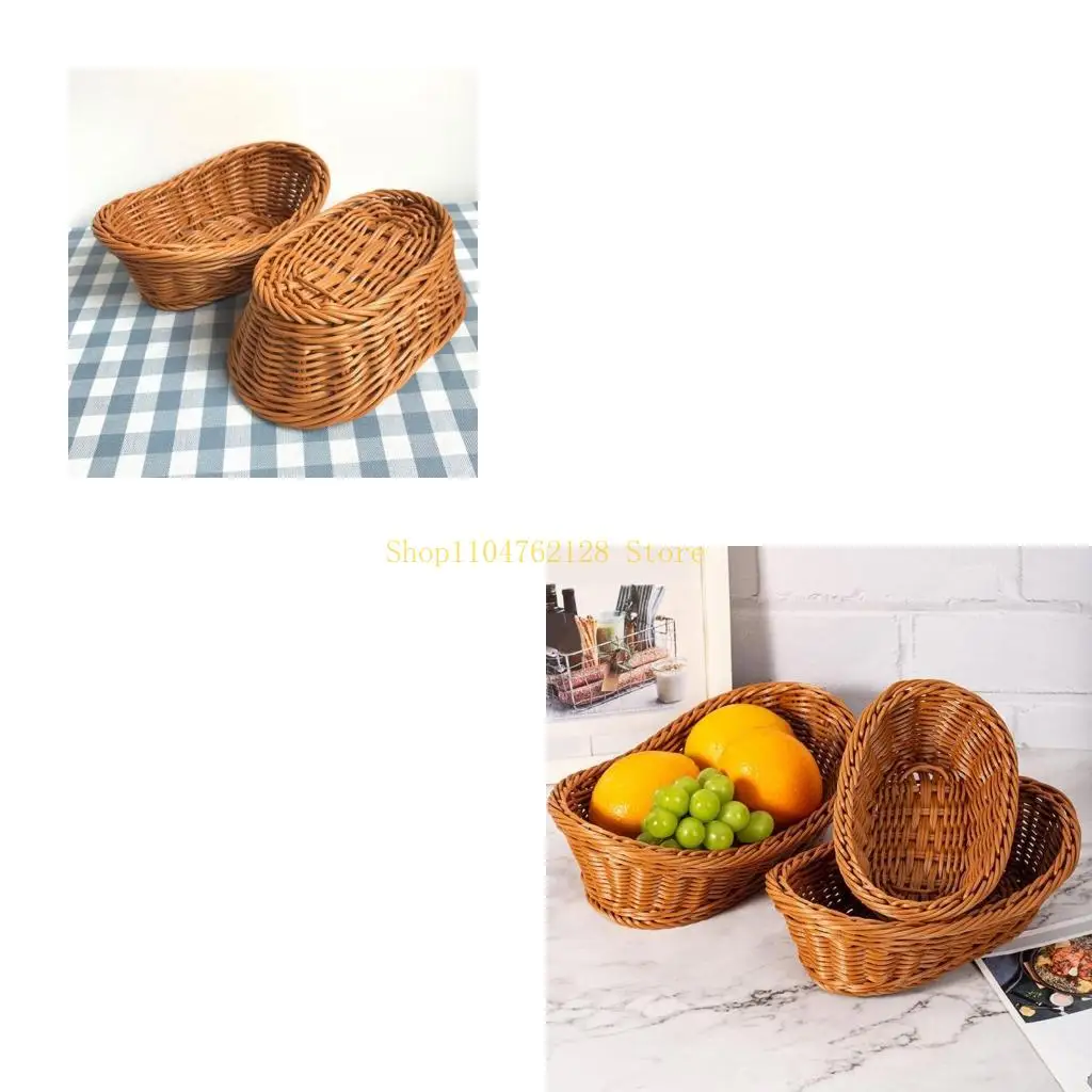 Плетеное хлебное хлебные корзин