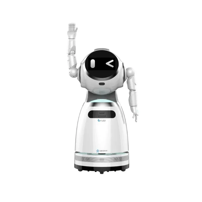 Service Waiter Smart Commercial Robot Superior Quality Plastic Material