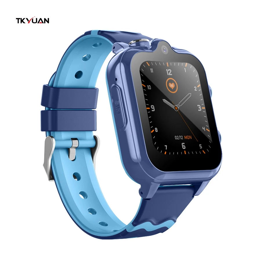 TKYUAN FG45 WIFI HD video call SOS SIM camera Child smartwatch alarm clock GPS 4G kids smart watch