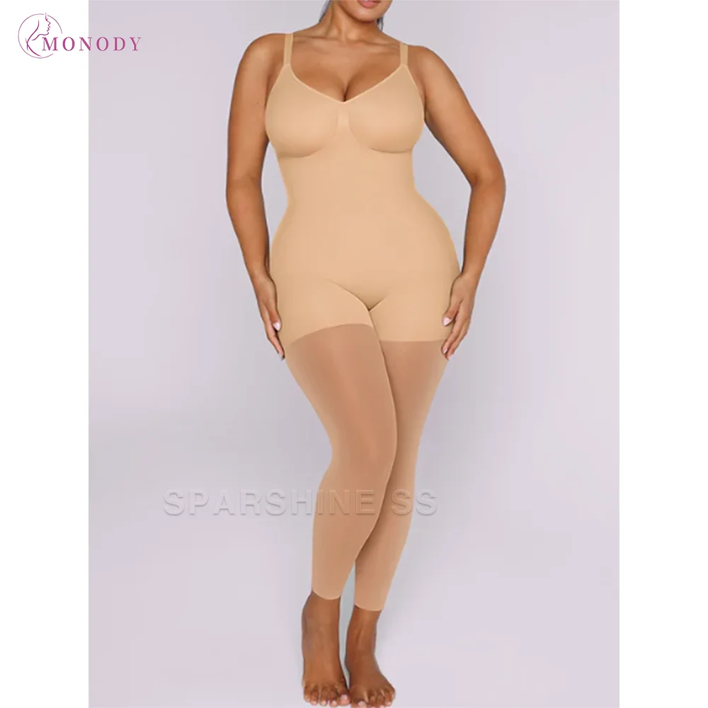 

Женское утягивающее корректирующее белье полной длины, бесшовное дышащее боди с высокой талией и контролем живота, плоский живот, формирователь тела