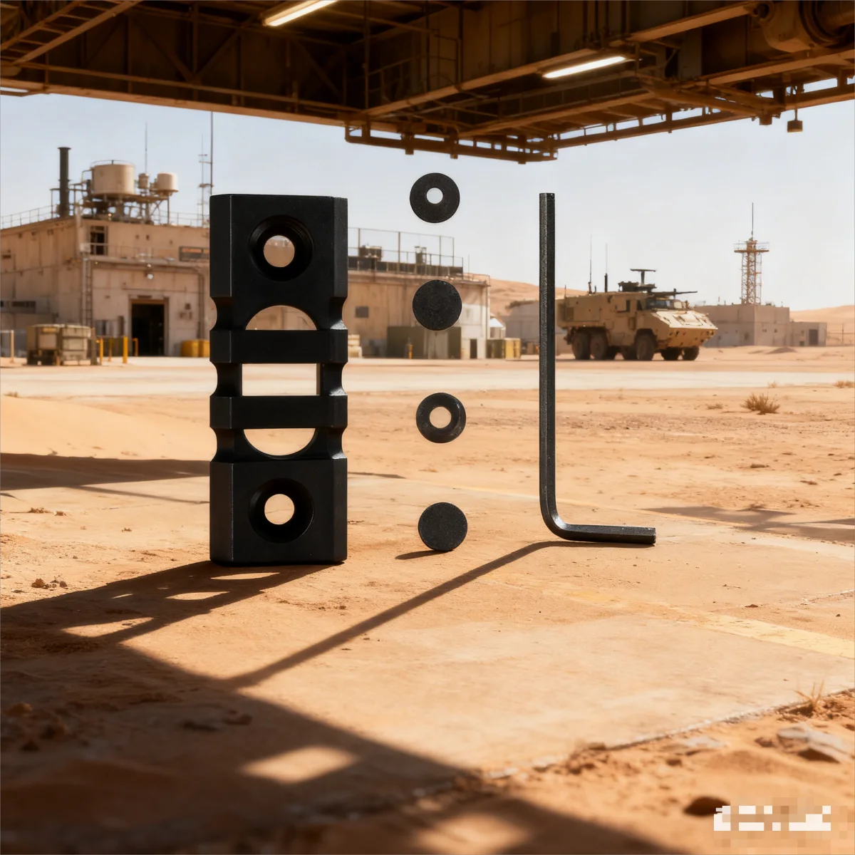 

Universal Keymod 20mm 3-Slot Hollow-Out Metal Rail - Tactical Precision Fit for MI Handguard & NSR | Durable Lightweight Picatin