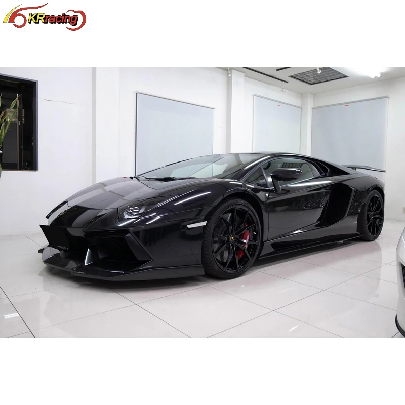 Dmcスタイルのカーボンファイバーフロントバンパー,lambo aventador lp700用2011-2015