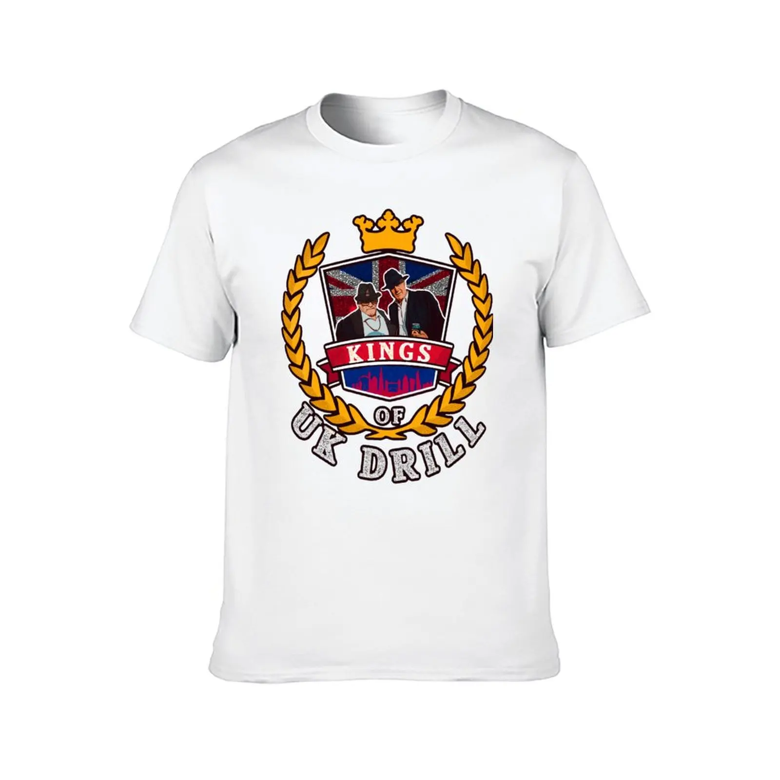 Kings of UK Drill - Pete and Bas v3 T-Shirt man t shirt cotton man t shirt graphic t shirts for man cotton funny T-Shirt