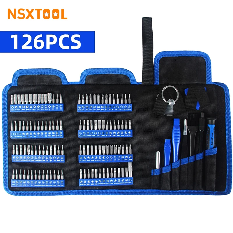 Kaisi K-9126 Precision Telecommunications Repair Tools Set Screwdriver Bits for Watch Repairing Mobile Phone PC Electronic Part