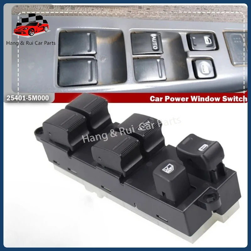 

25401-5M000 LHD Front Left Car Power Window Lifter Control Switch Button For Nissan Sentra 2000-2006 254015M000 Durable To Use