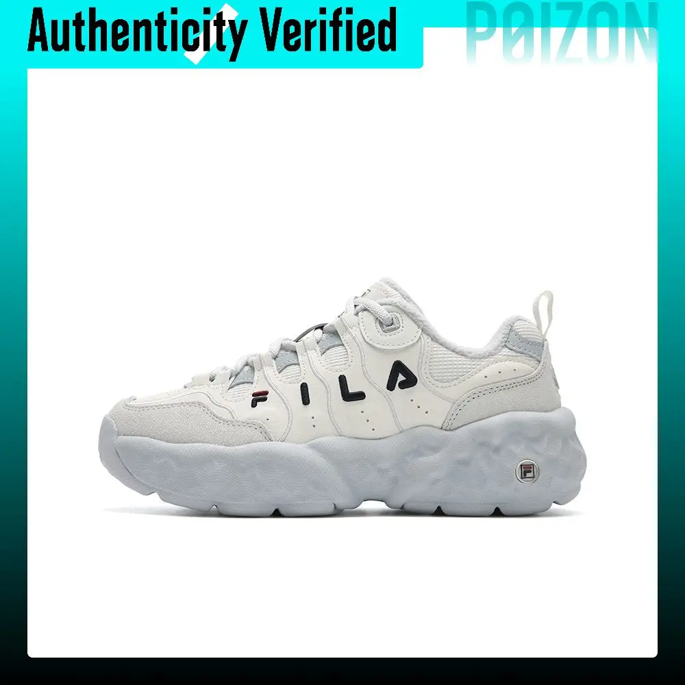 FILA MUFFIN WE Pancake Shoes Fleece Lined, Fashion Individual Minimalist Style Trendy Sports Versatile Comfortable F12W541123FWL