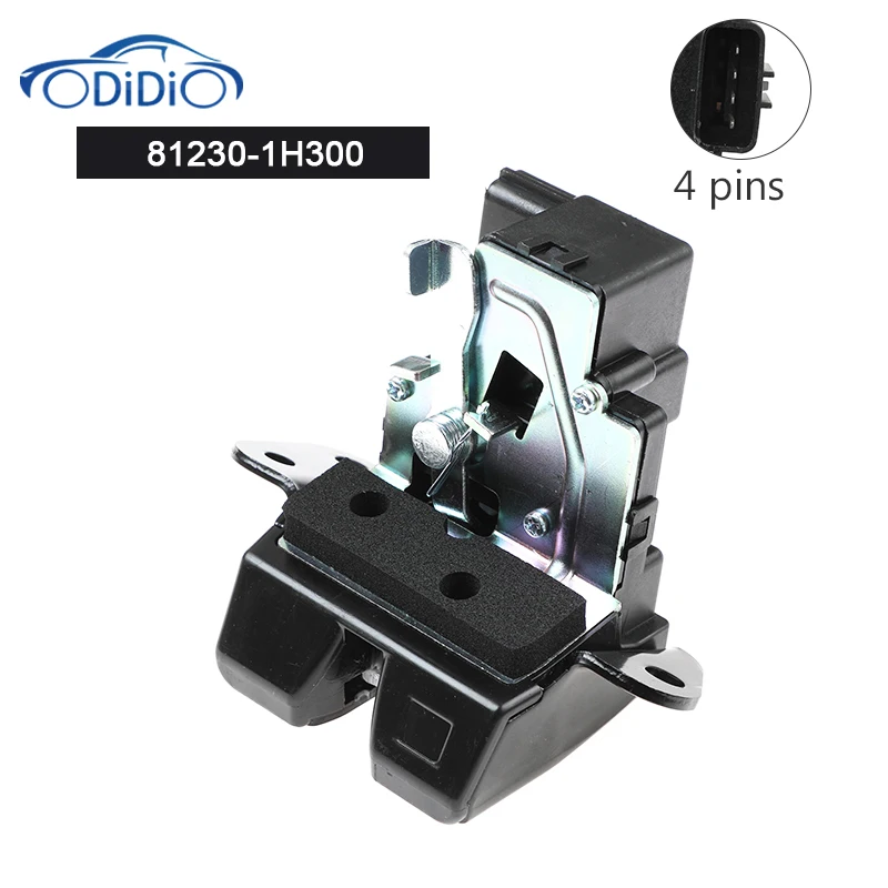 81230-1H300 812301H300 4 Pins Rear Liftgate Latch Lock Actuator For Hyundai IX35 Hyundai Tucson