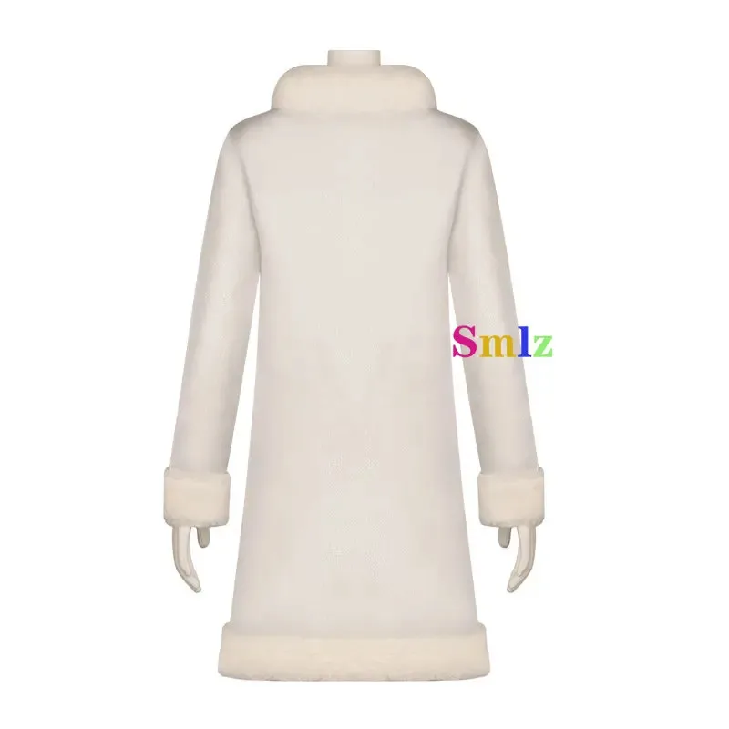 Enid Sinclair Cosplay Anime Wednesday Women Girls Costume Roleplay Fantasia White Dress Halloween Carnival Cloth Disguise Dress
