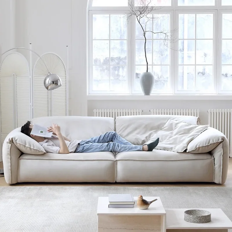 Elephant Ear Sofa Cream Style Retro Feeling