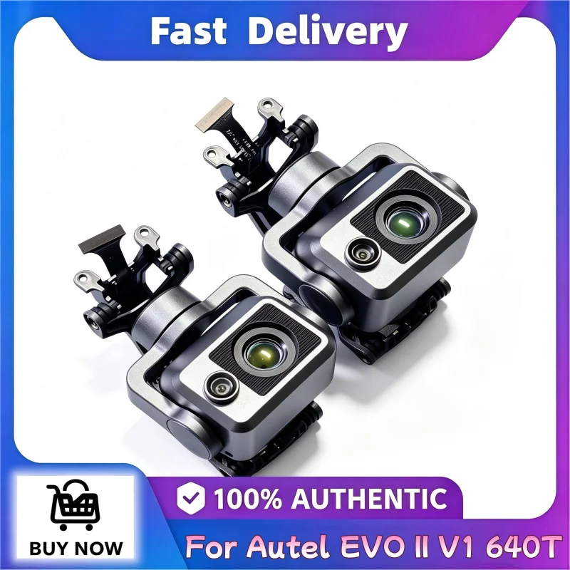 Original Gimbal Camera For Autel EVO II V1 640T Complete PTZ Camera with Lens Component For Autel EVO 2 Repair Spare Parts