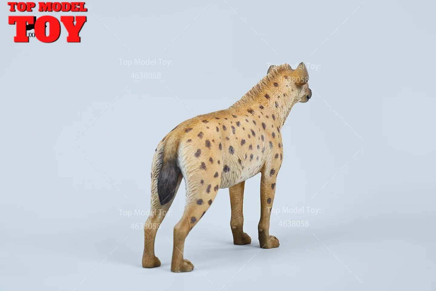 JXK JXK215 1/6 Scale Spotted Hyena with Muzzle Animal Model Static Scene Accessory For 12\'\' Action Figure Body Dolls