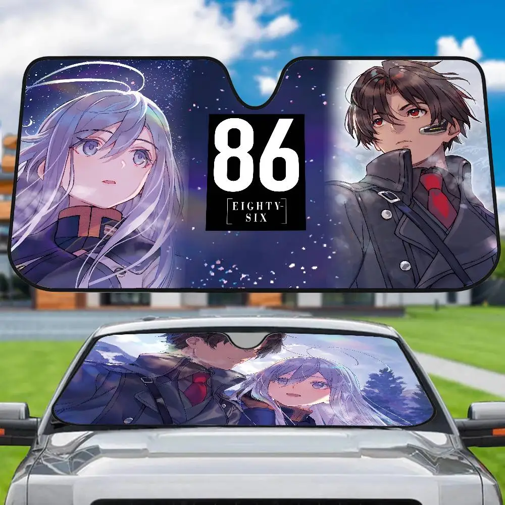 

86 E-Eighty Six Movie автомобильный солнцезащитный козырек на лобовое стекло, солнцезащитный козырек, внутренняя защита для грузовика, внедорожника, универсальный козырек