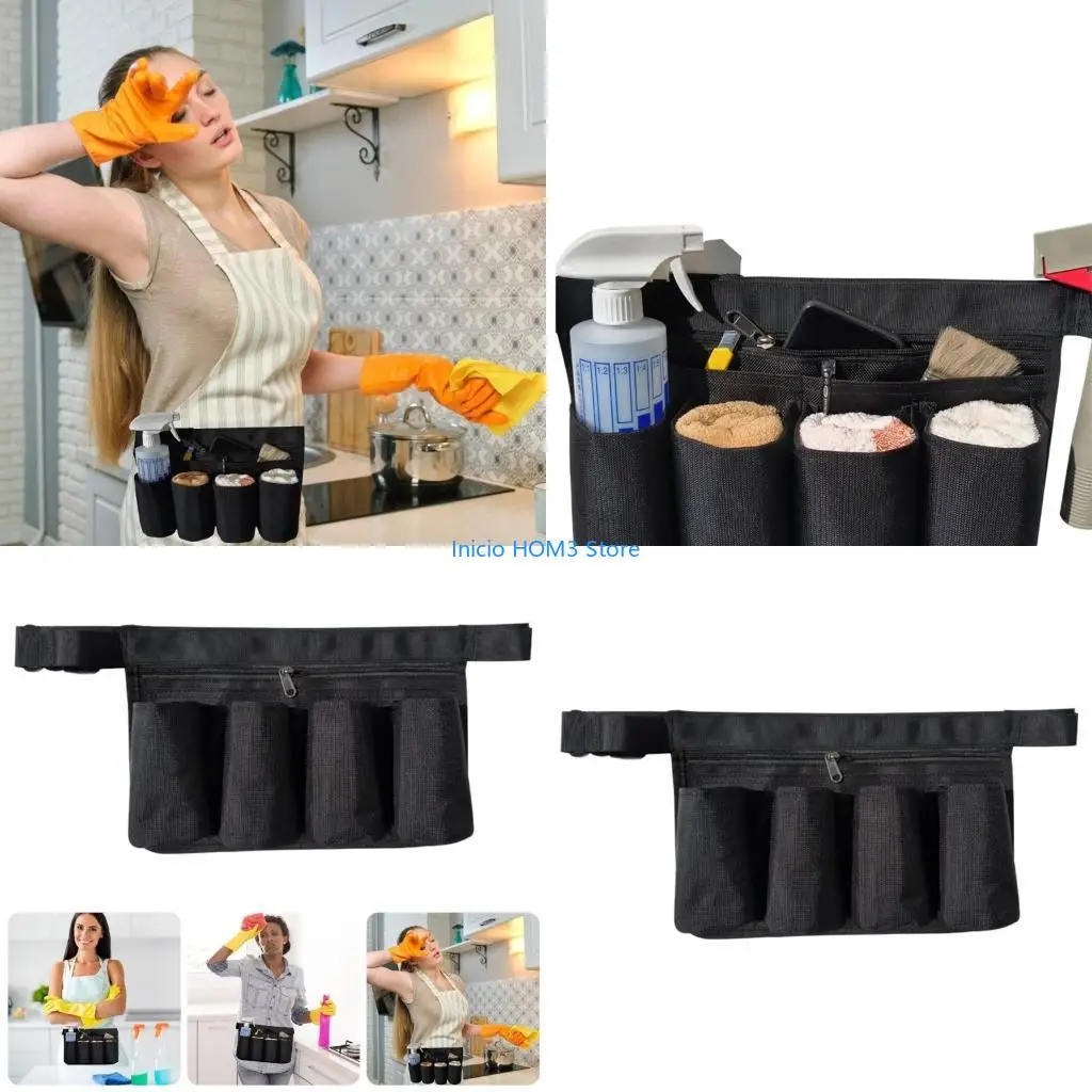 

A5YD Lightweight Waterproof Professional Cleaning Utility with Organized Storage