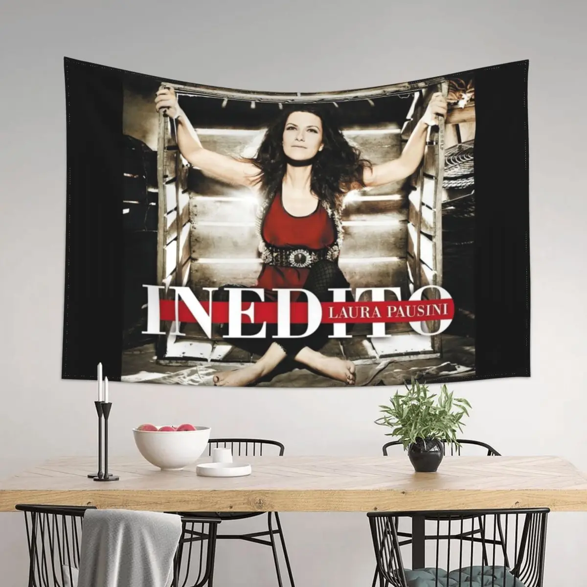 

Laura Pausini inedito Tapestry Living Room Decoration Art Mural Wall Mural Things To Decorate The Room Tapestry