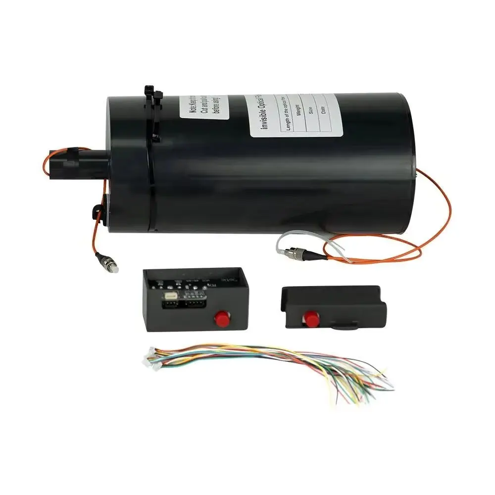 FPV Drone Fiber Optic 10km Data Transmission Module 10KM Low Latency Fiber Optic Transmission 0.26mm Cable with Remote Control