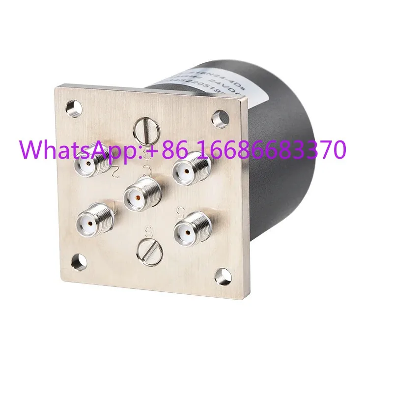 RF Matrix Mechanical Coaxial Switch SP4T 12V/24 SMA-18G Single Pole Four Throw Switch