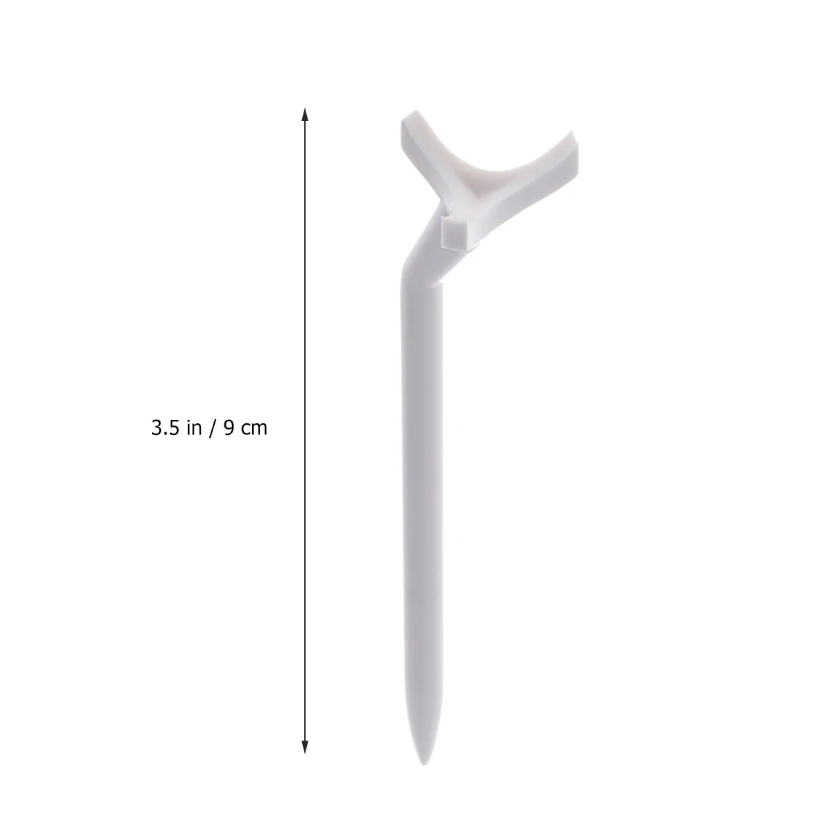 15Pcs Plastic Golf Tees Lightweight Reusable Plastic Construction Eco Friendly Training Equipment