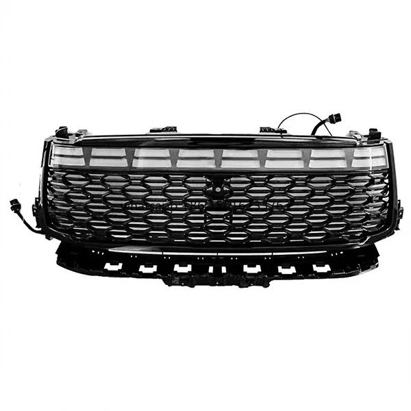 

LED Front Grille ABS Plastic Fit for GWM Tank 500 Hi4-T PHEV Offroad Modified Grill