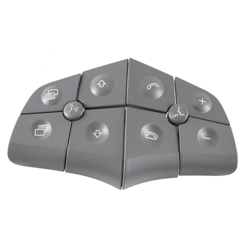 

Lasting Grey 5 Keys Steering Wheel Button Multi-Function Switch Button Switch Button Parts Accessories For ML GL B
