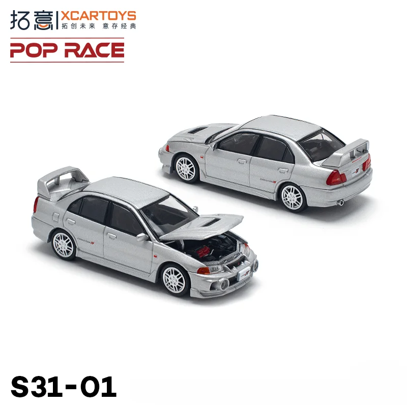 **Pre-order **Xcartoys x POP RACE 1:64 Lancer  IV   Diecast Model Car