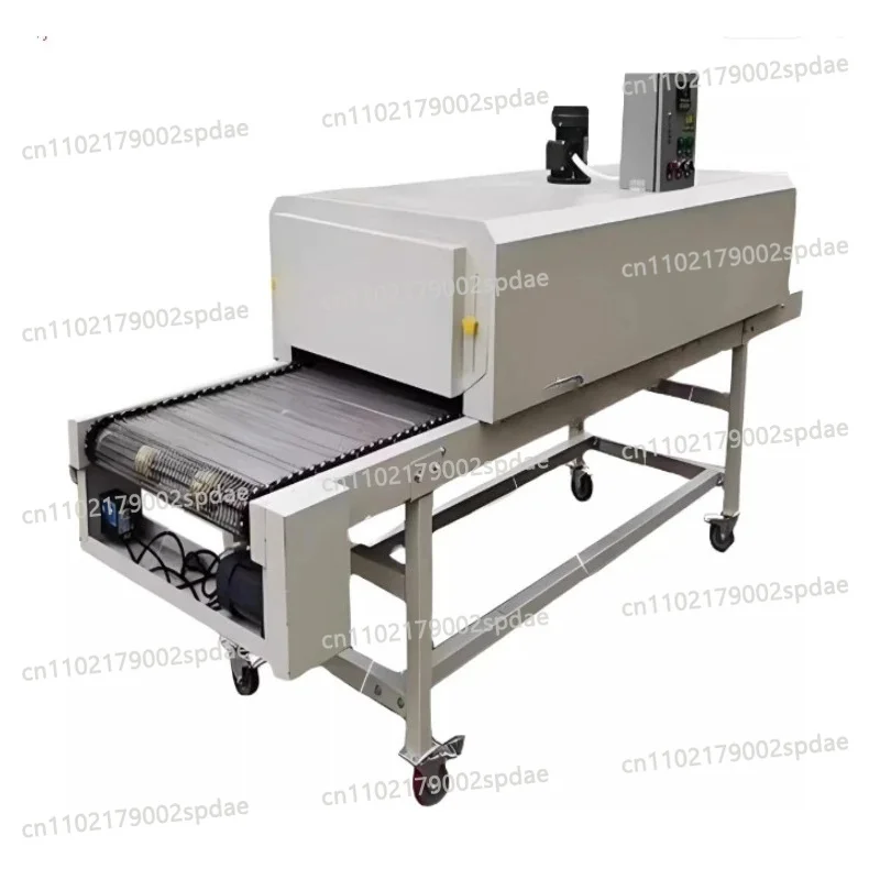 Stainless Steel Mesh Belt Tunnel Drying Oven Conveyor Dryer For Food Production Screen Printing Coating Processing Line