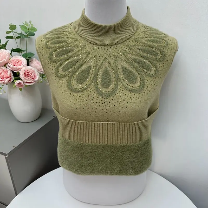 

Women's Fall Winter Tops Sweater Pullover Underwear Bottom Shirt Knitting Embroidery Fashion Loose Comfortable Simple M140