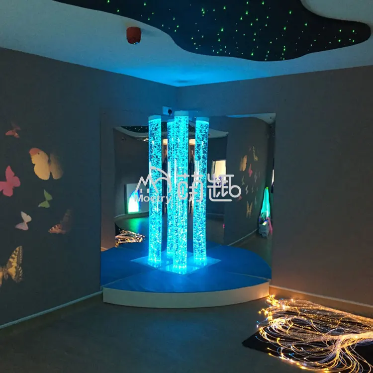 

Сенсорные трубки Moetry с оптоволокном для сенсорной комнаты, оборудование для терапии аутизма, для детей с аутизмом